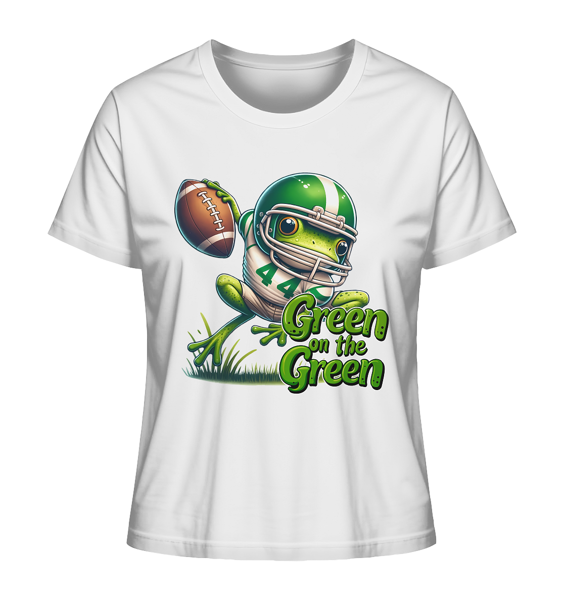 Green Frog - Ladies Organic Shirt
