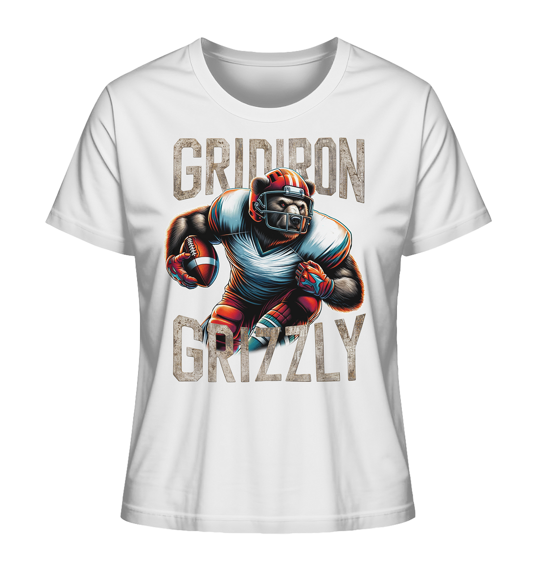 Gridiron Grizzly - Ladies Organic Shirt