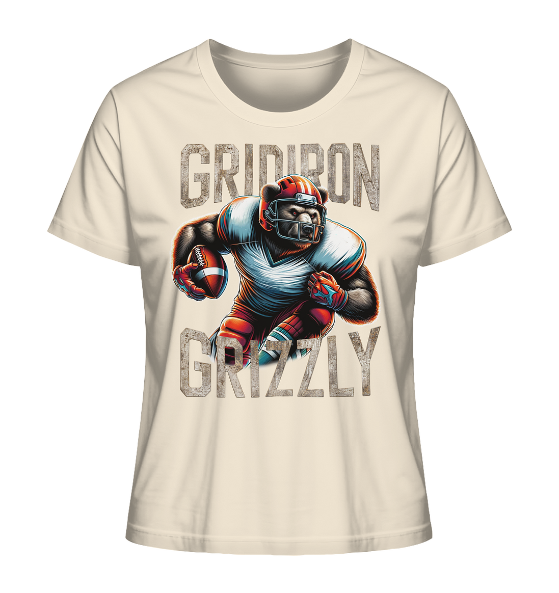 Gridiron Grizzly - Ladies Organic Shirt
