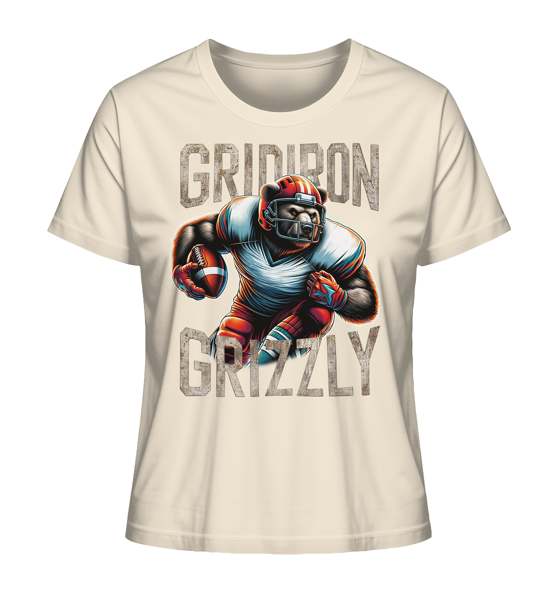 Gridiron Grizzly - Ladies Organic Shirt