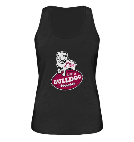Fight like a Bulldog - Ladies Organic Tank-Top
