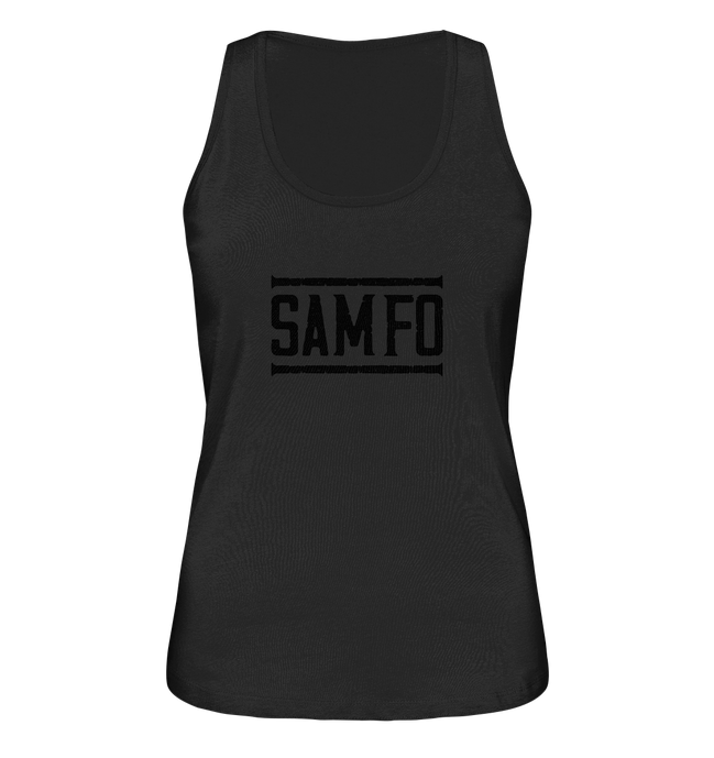 SAMFO black - Ladies Organic Tank-Top