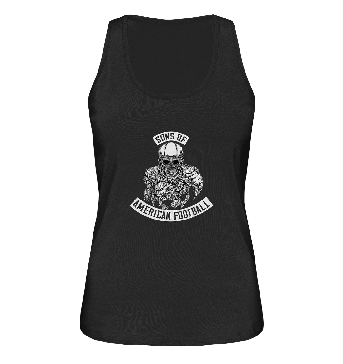 SAMFO Sons of American Football  - Ladies Organic Tank-Top