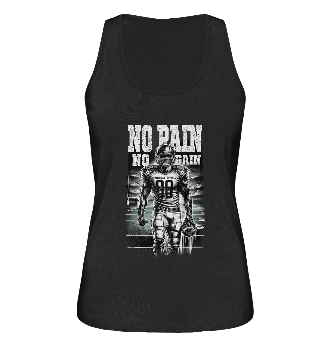 No Pain No Gain  - Ladies Organic Tank-Top