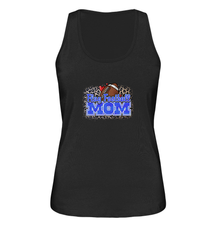 Flag Football Mom - Ladies Organic Tank-Top