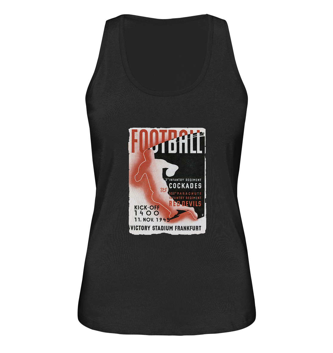 Red Devils Frankfurt 1945 - Ladies Organic Tank-Top