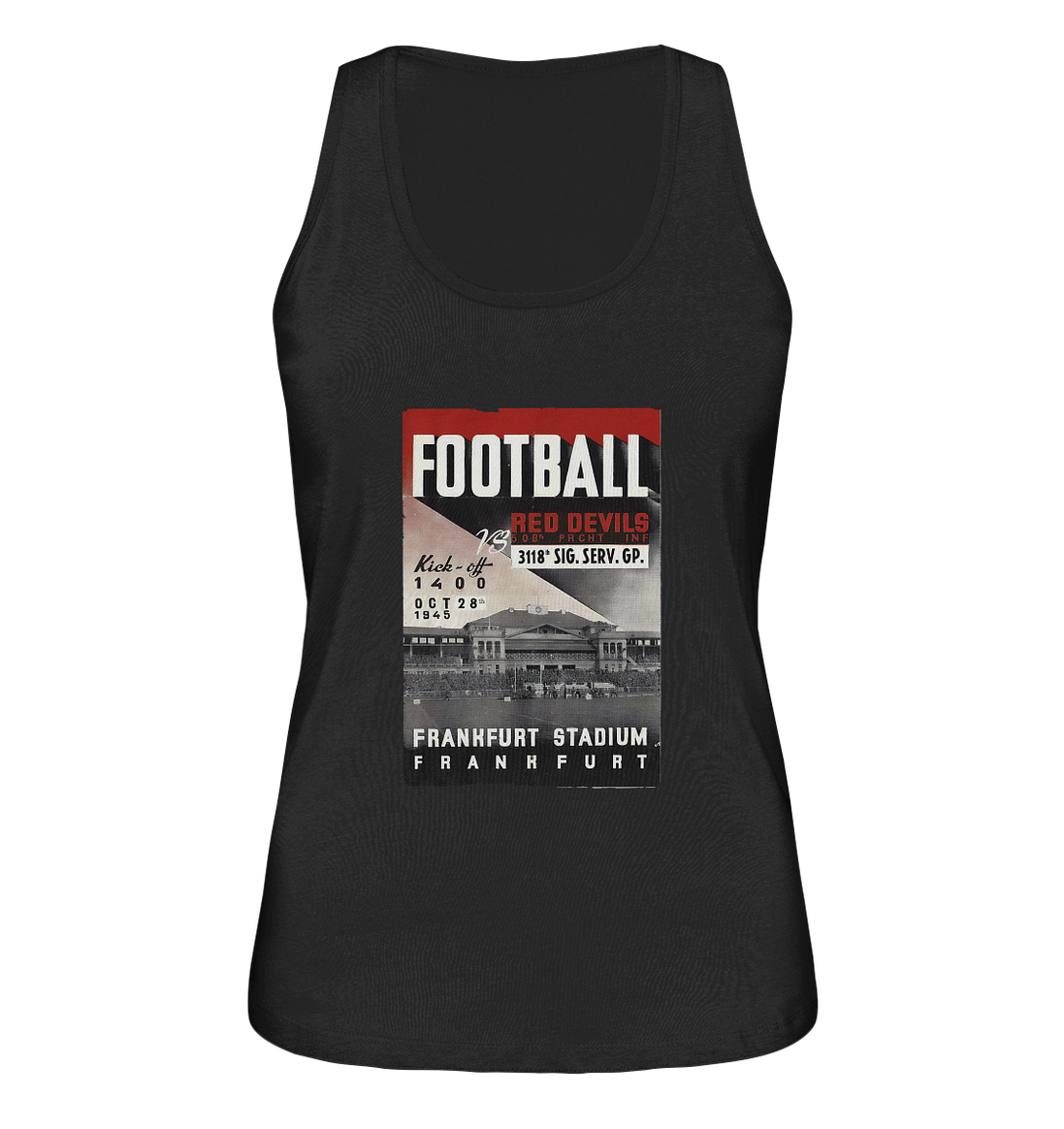 Frankfurt Football 1945 - Ladies Organic Tank-Top
