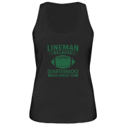 Lineman Heroes Green - Ladies Organic Tank-Top