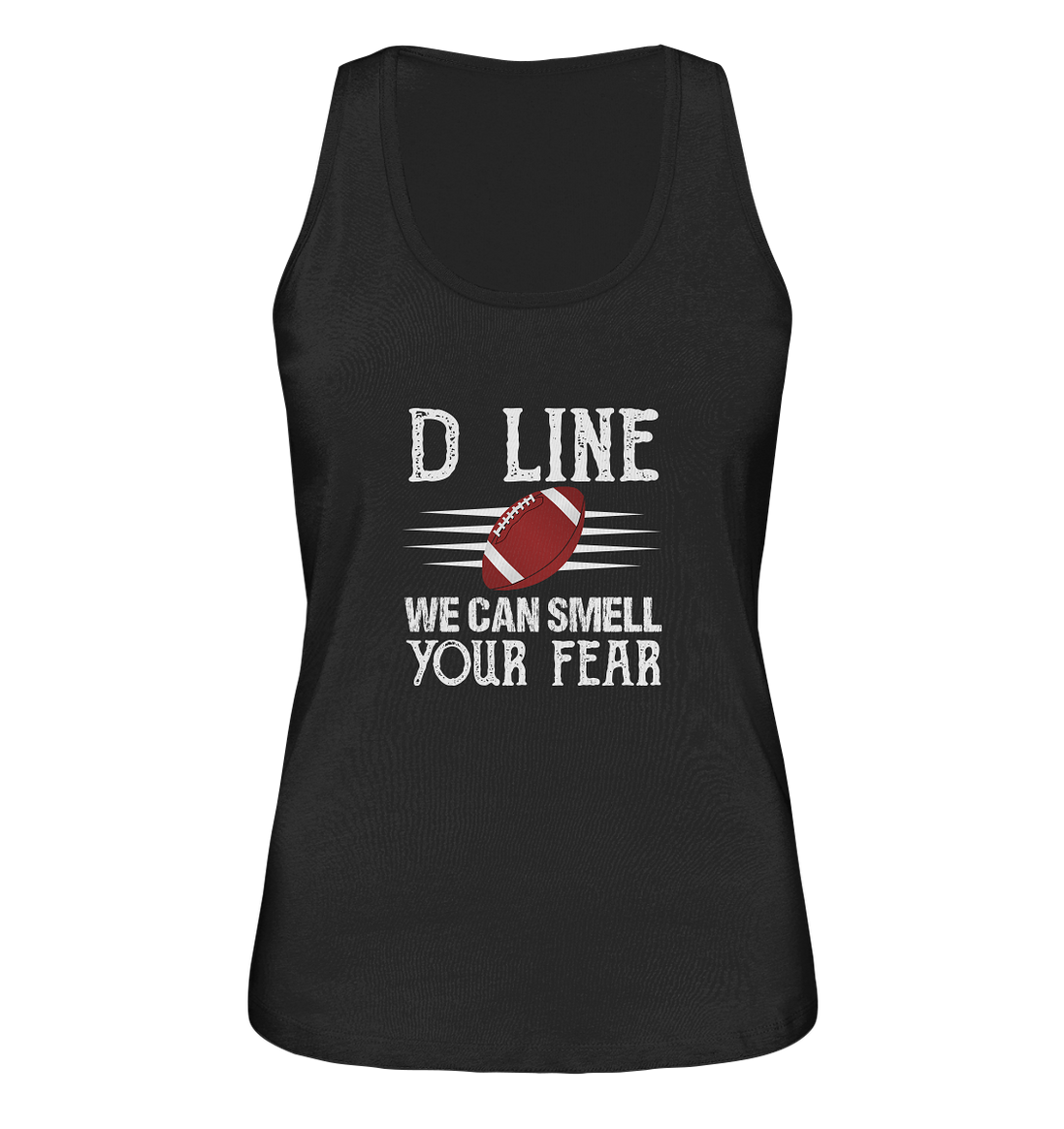 D-Line Fear - Ladies Organic Tank-Top