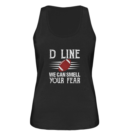 D-Line Fear - Ladies Organic Tank Top