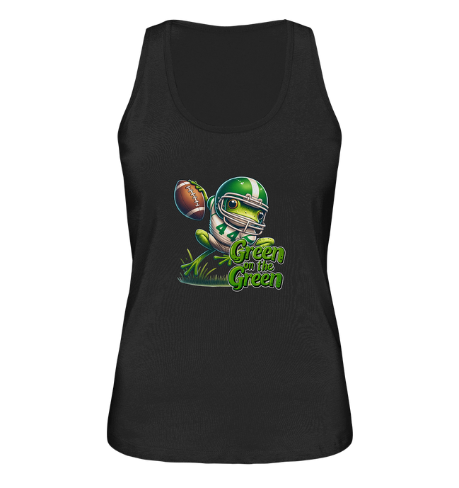 Green Frog- Ladies Organic Tank-Top