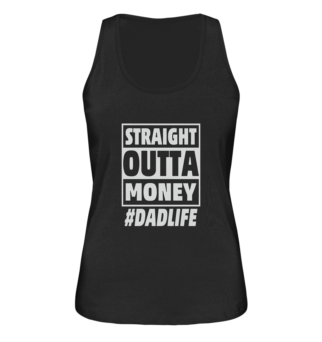 Straight Outta Money - Ladies Organic Tank-Top