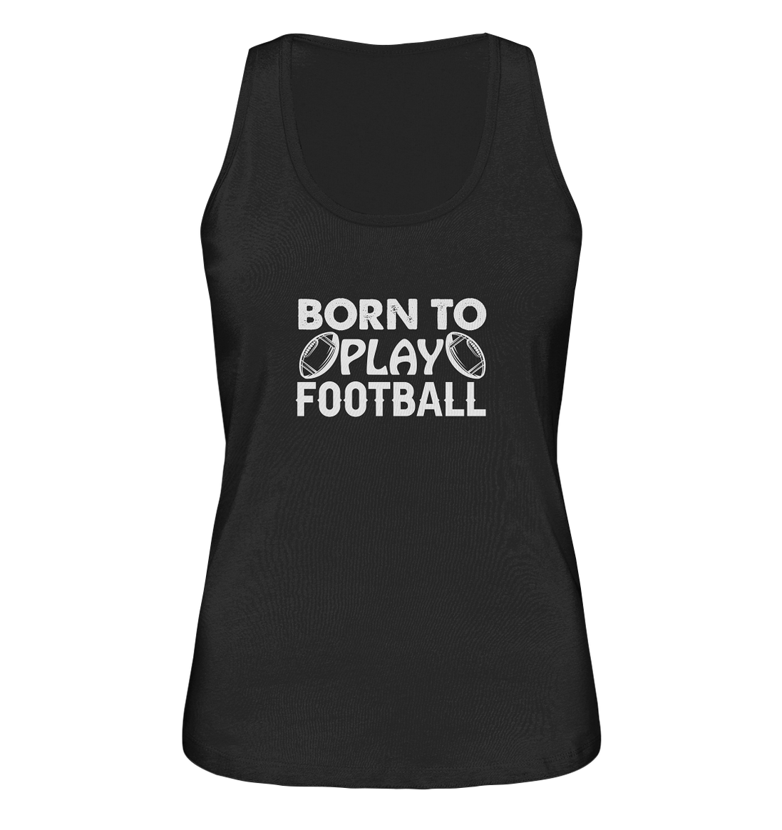 Born to Play - Ladies Organic Tank-Top