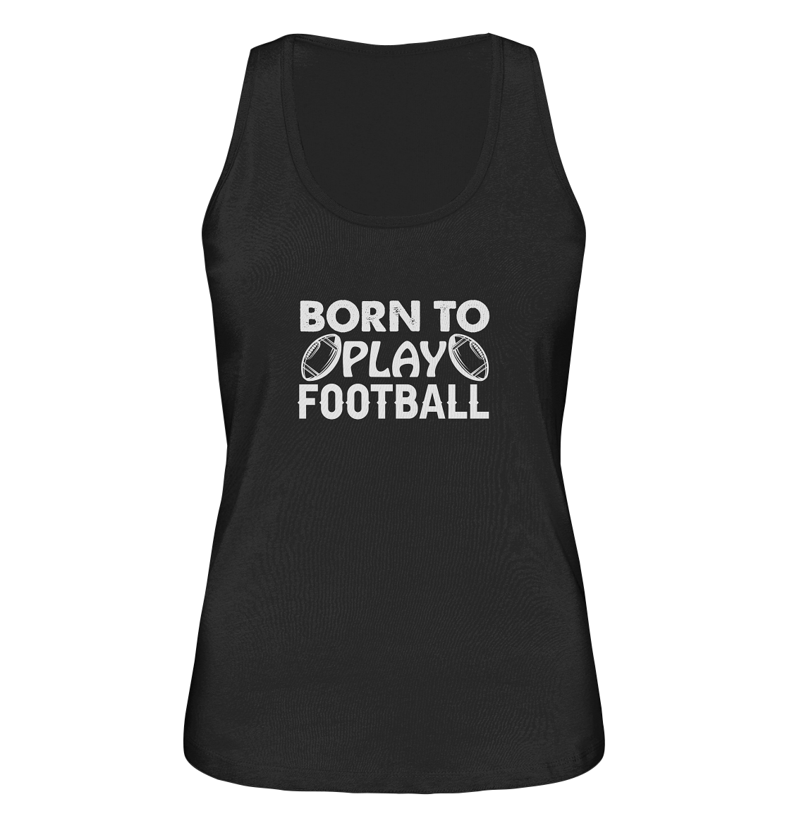 Born to Play - Ladies Organic Tank-Top