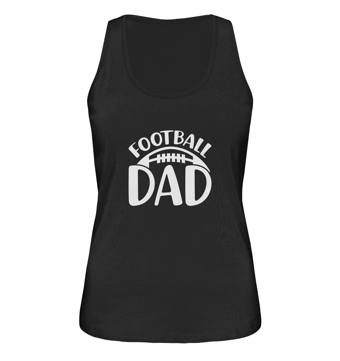 Football Dad - Ladies Organic Tank-Top