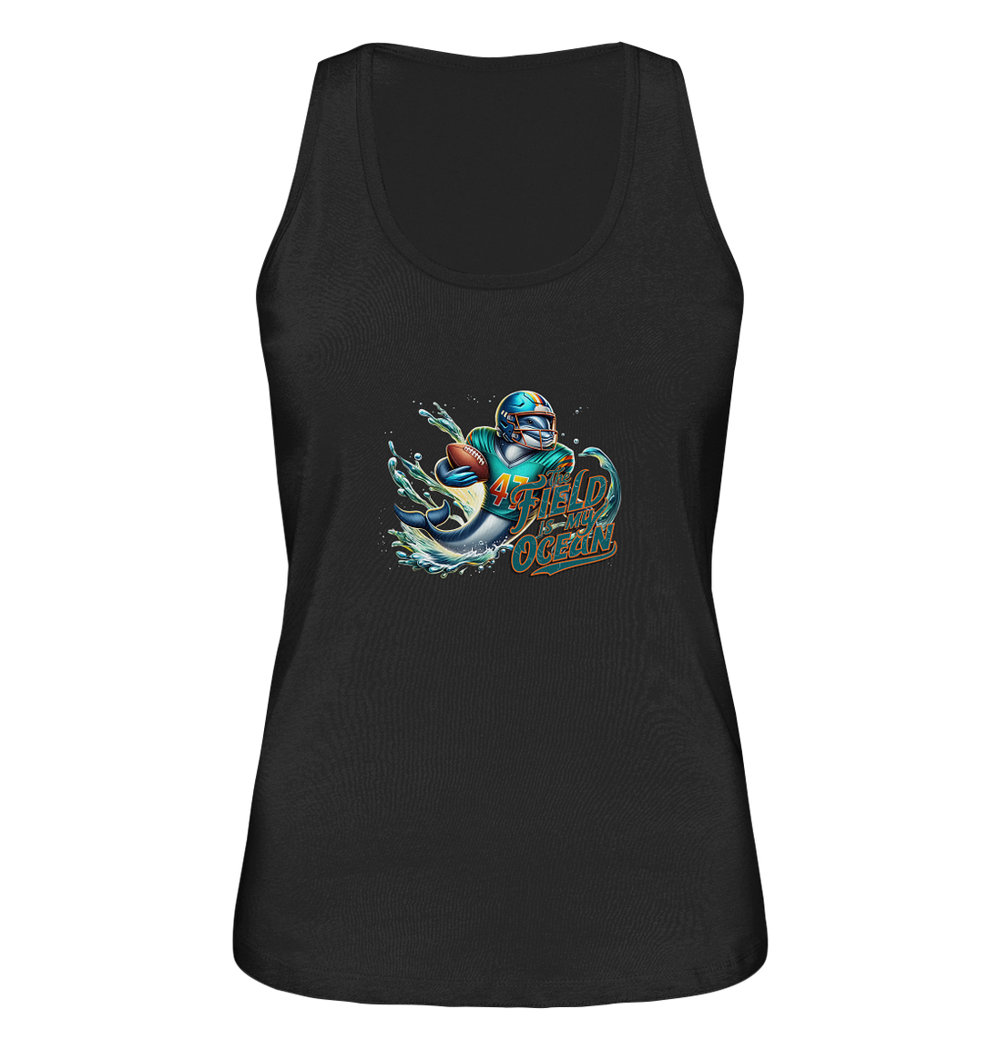 Dolphin - Ladies Organic Tank-Top