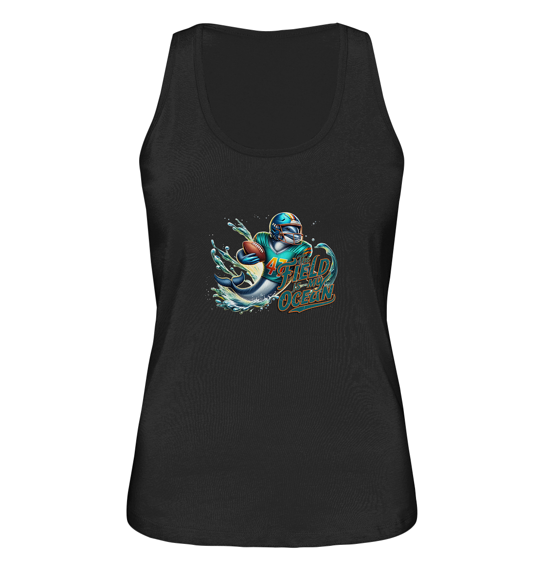 Dolphin - Ladies Organic Tank-Top