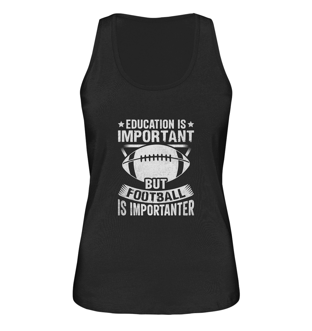 Football Is Importanter - Ladies' Organic Tank Top