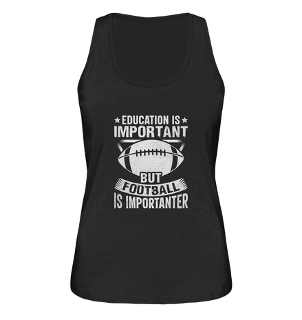 Football is importanter - Ladies Organic Tank-Top