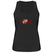 Football Love - Ladies Organic Tank-Top