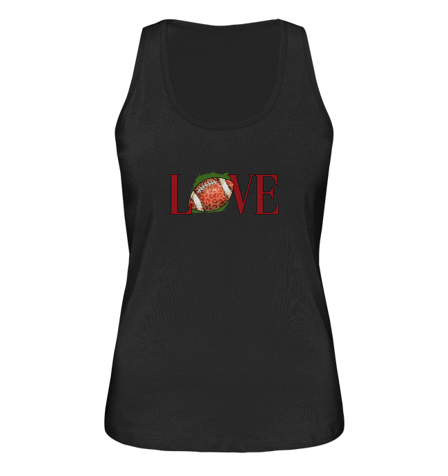 Football Love - Ladies Organic Tank-Top