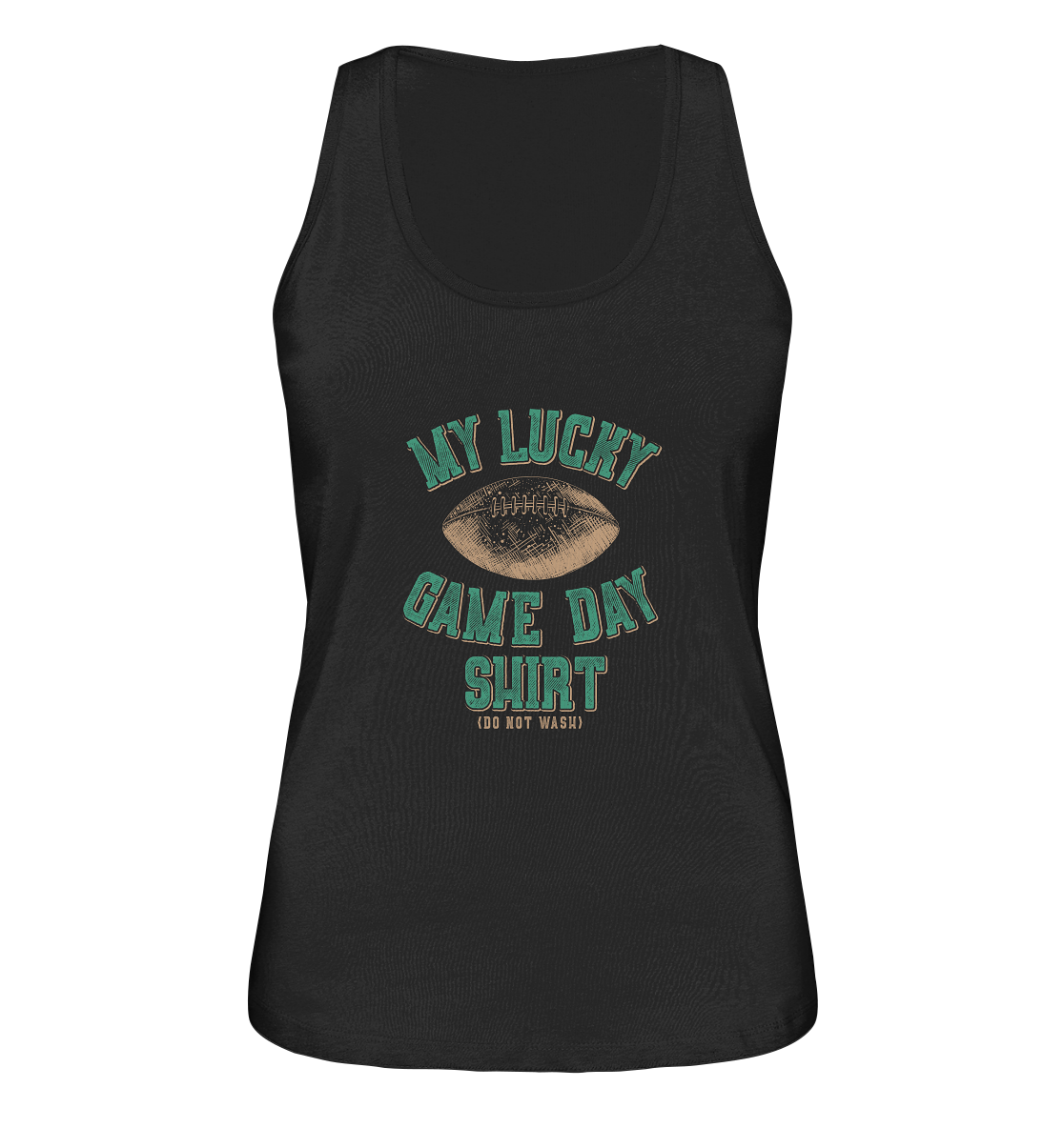 My Lucky Game Day Shirt   - Ladies Organic Tank-Top