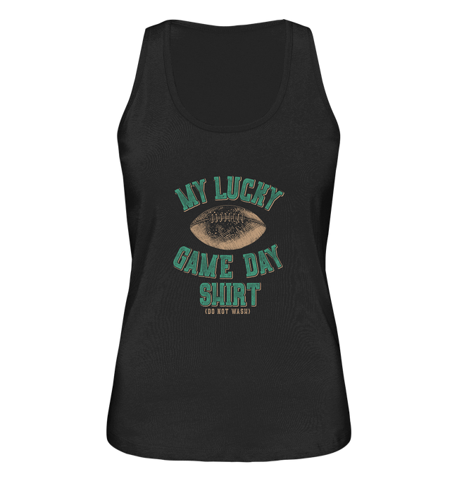 My Lucky Game Day Shirt   - Ladies Organic Tank-Top