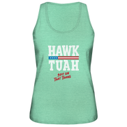 Hawk Tuah White - Women's Organic Tank Top