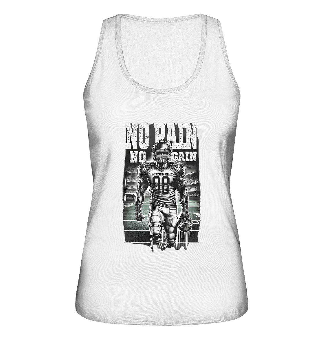 No Pain No Gain  - Ladies Organic Tank-Top