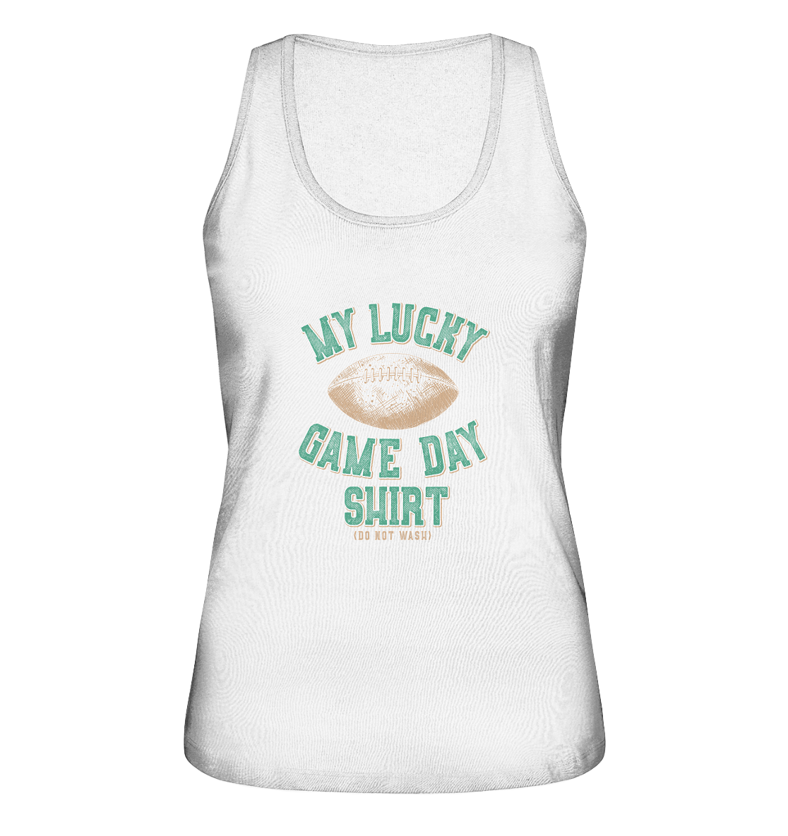 My Lucky Game Day Shirt   - Ladies Organic Tank-Top