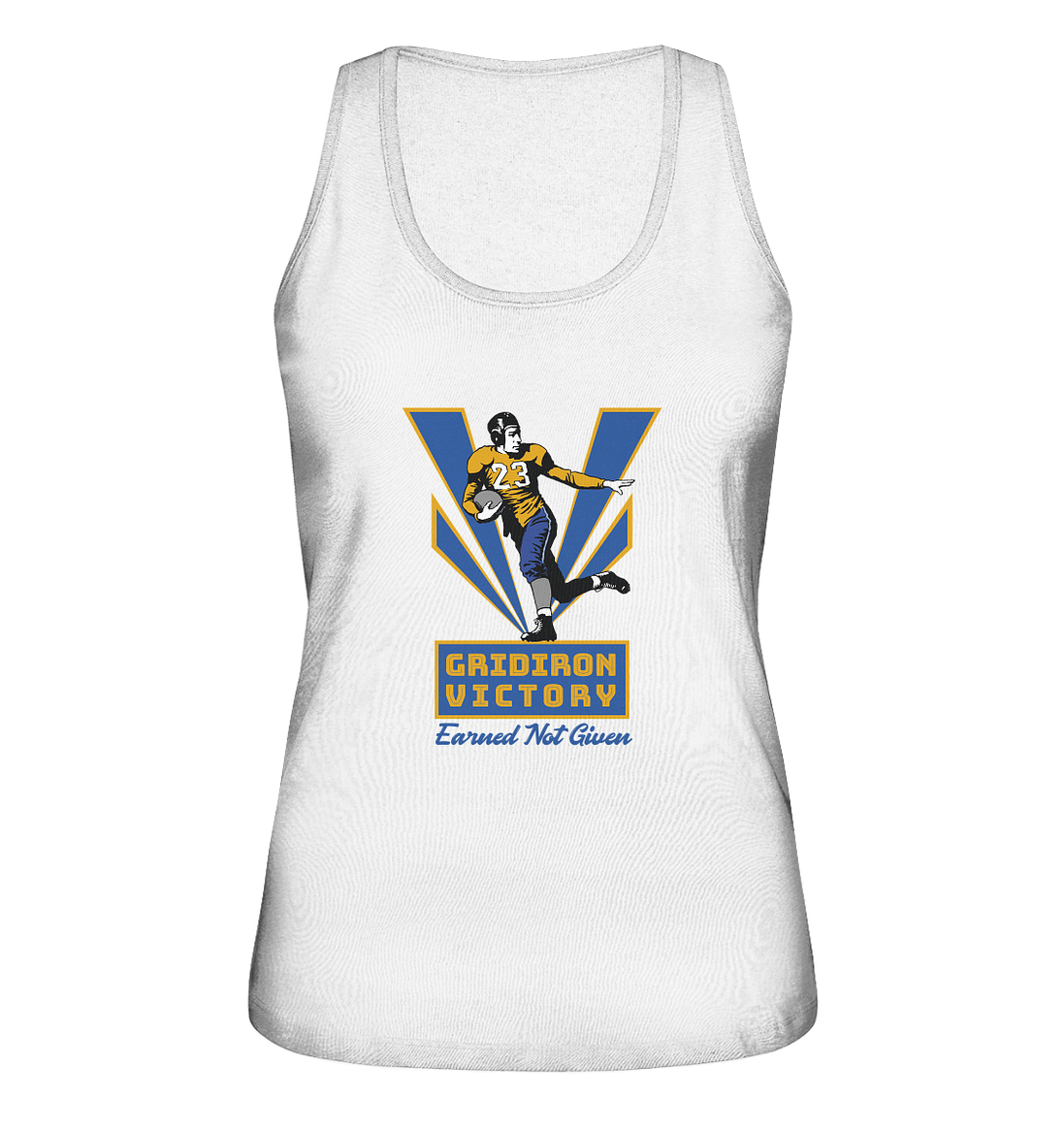 Gridiron Victory - Ladies Organic Tank-Top