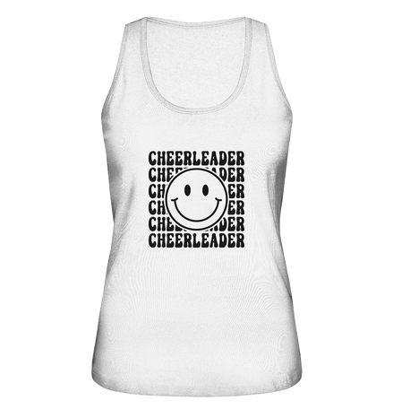 Cheerleader Smiley - Ladies Organic Tank-Top