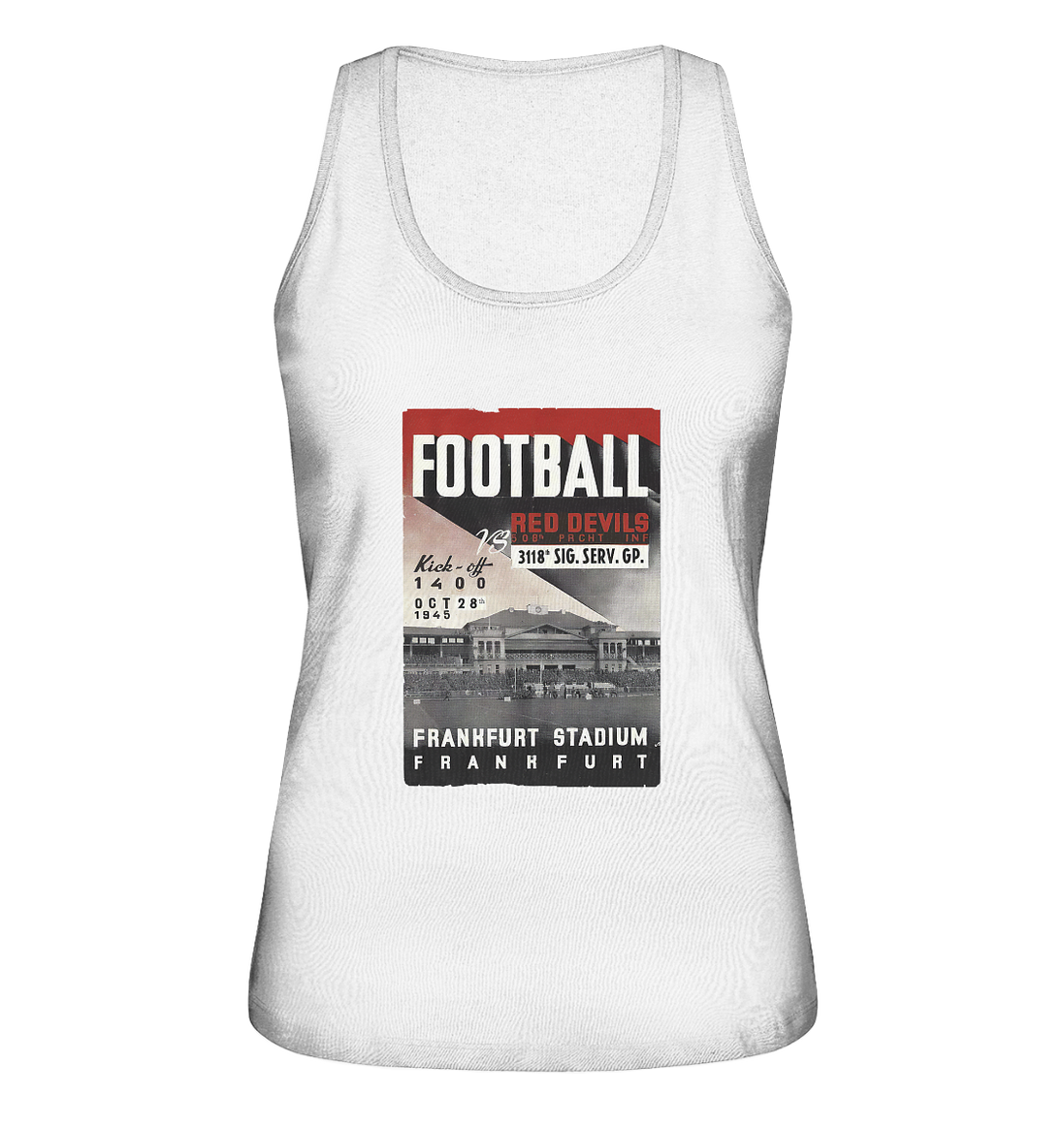 Frankfurt Football 1945 - Ladies Organic Tank-Top