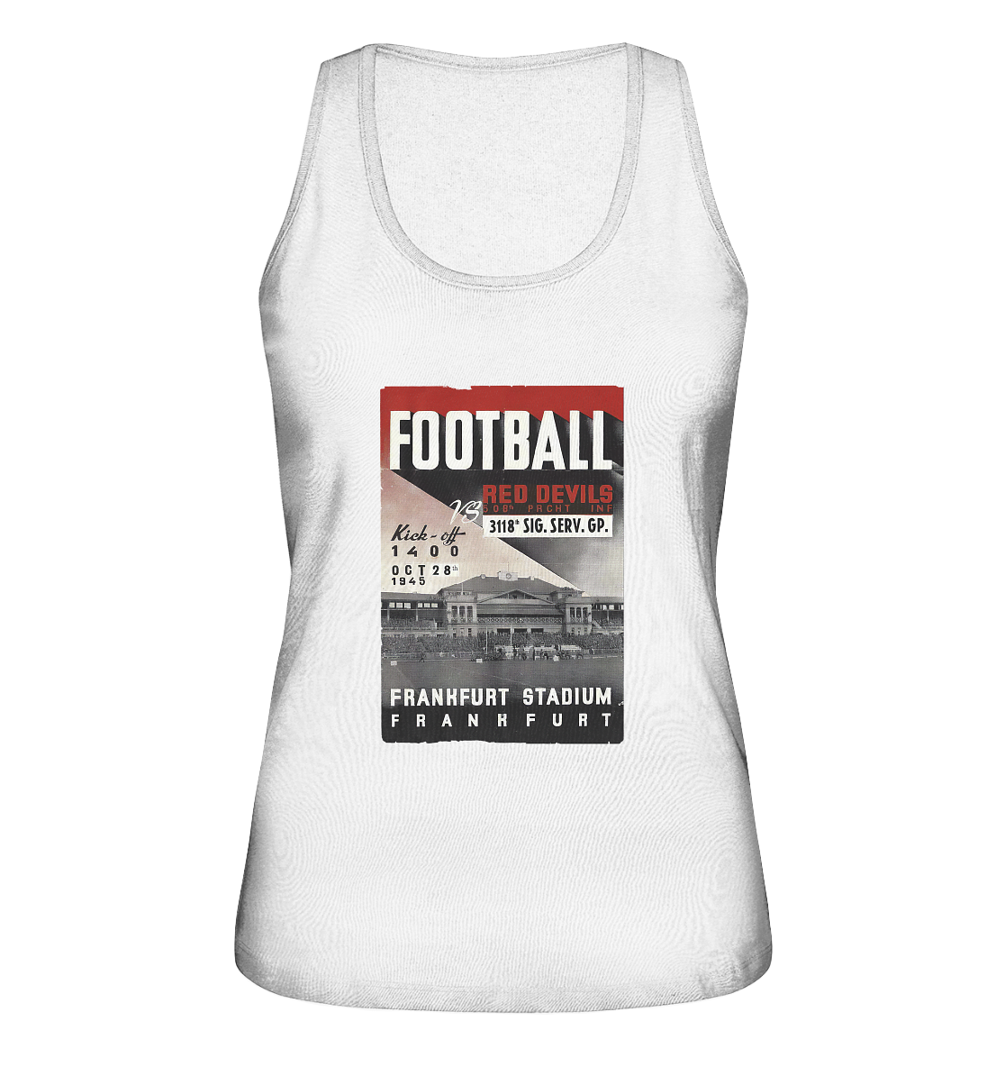 Frankfurt Football 1945 - Ladies Organic Tank-Top