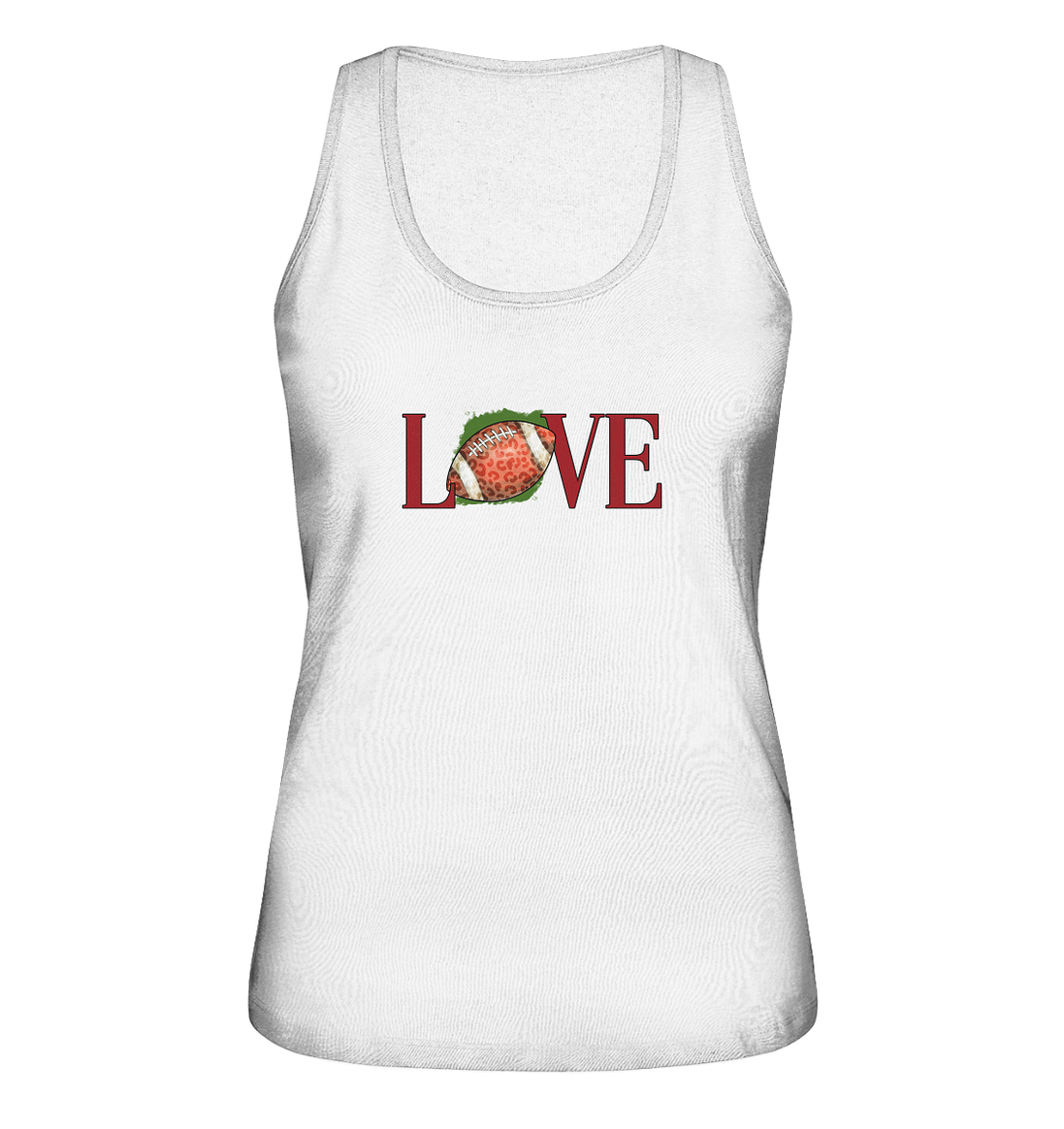 Football Love - Ladies Organic Tank-Top