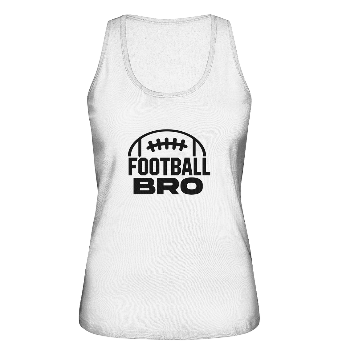 Football Bro  - Ladies Organic Tank-Top