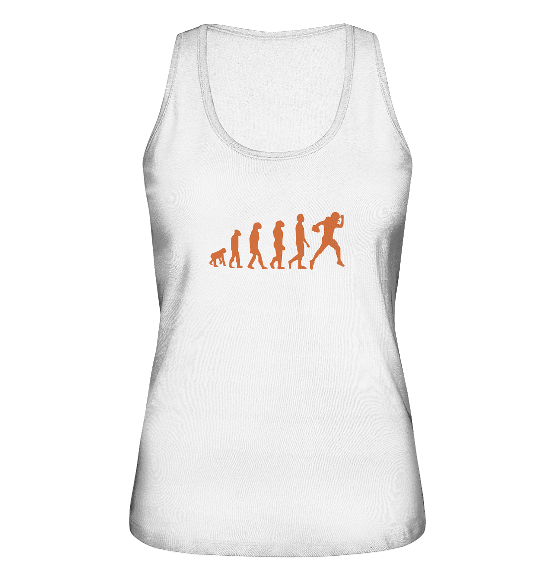 American Football Evolution - Ladies Organic Tank-Top