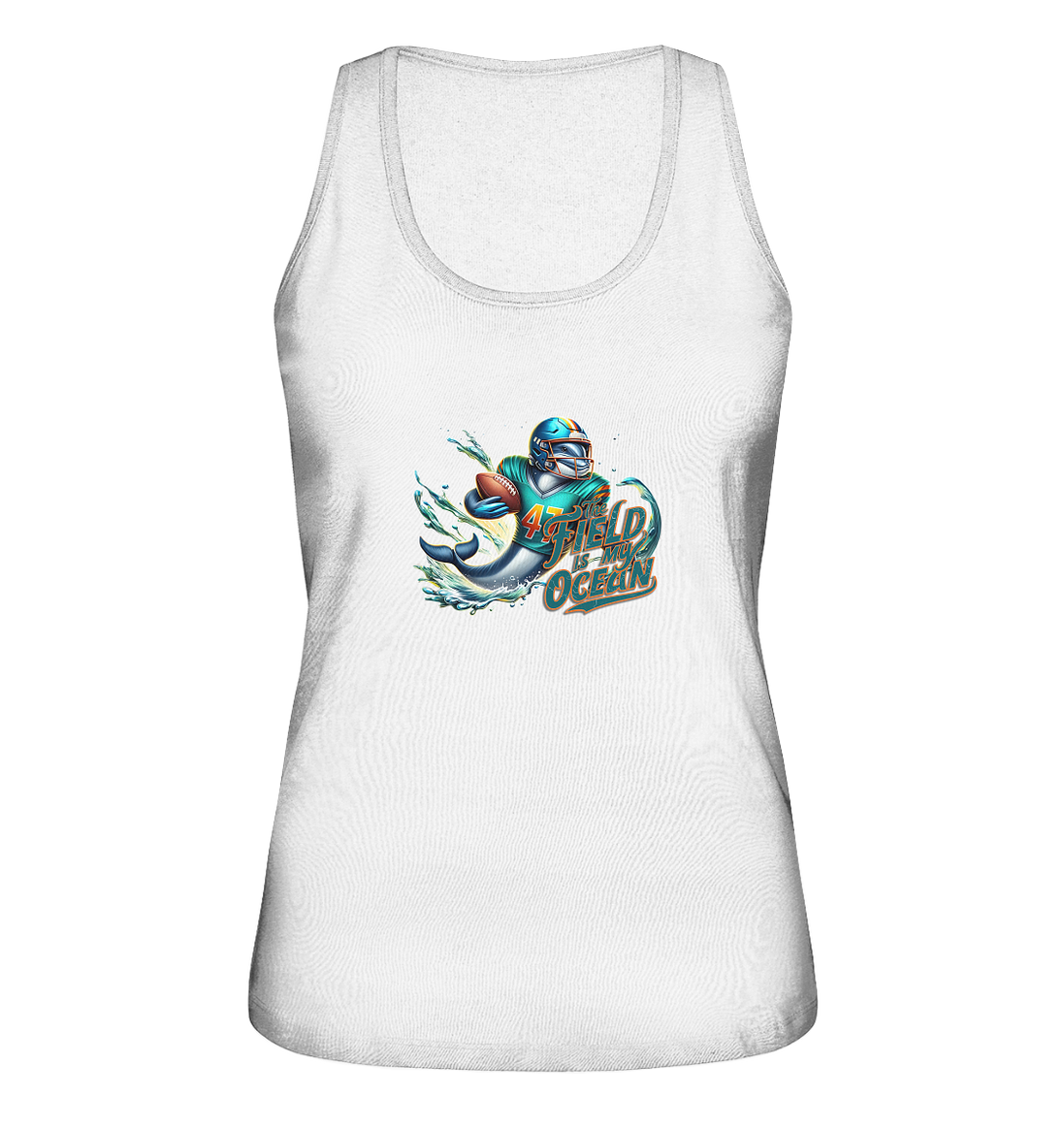 Dolphin - Ladies Organic Tank-Top