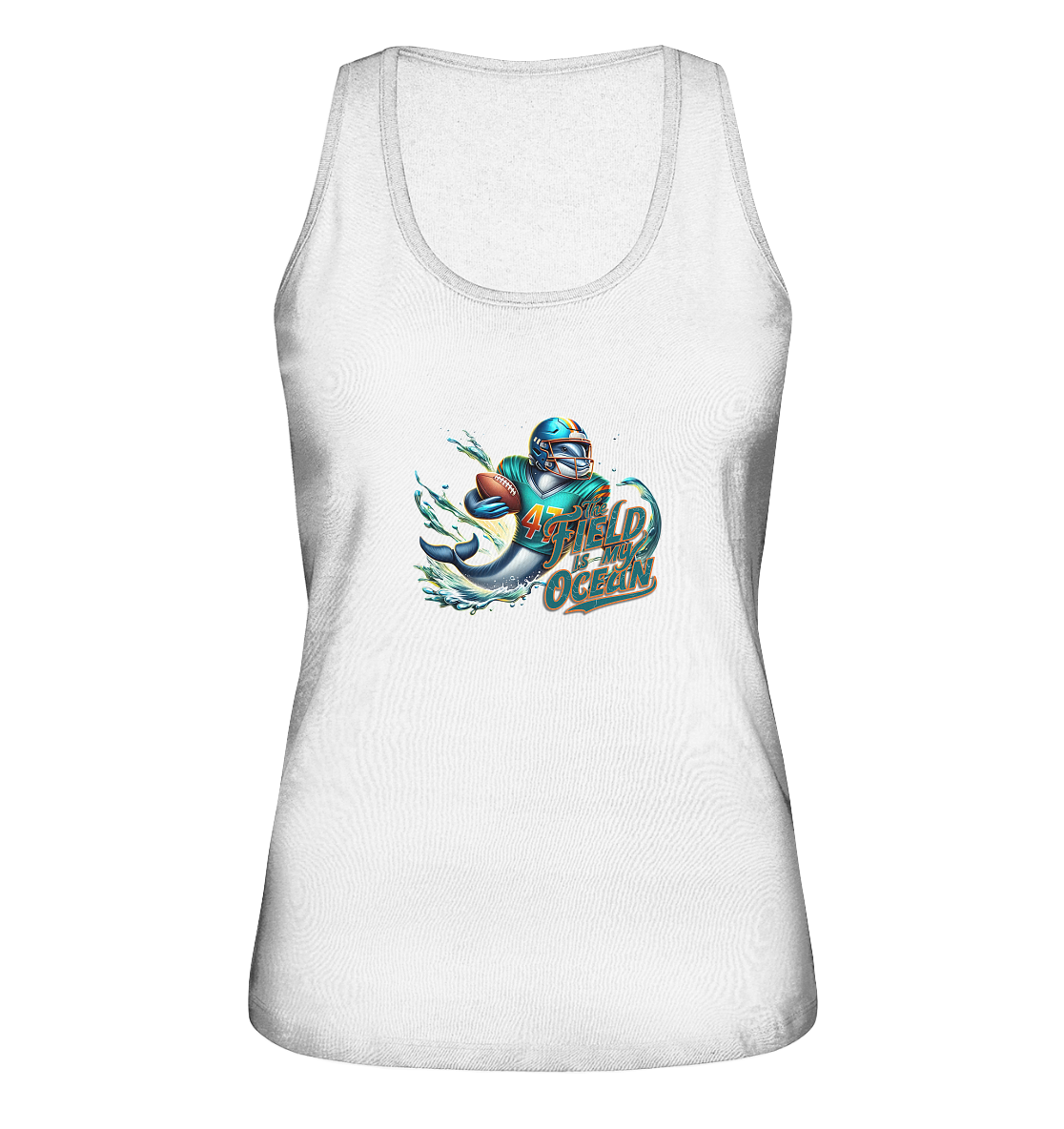 Dolphin - Ladies Organic Tank-Top