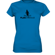 Playoff Flag Football  Women black  - Ladies Premium Shirt