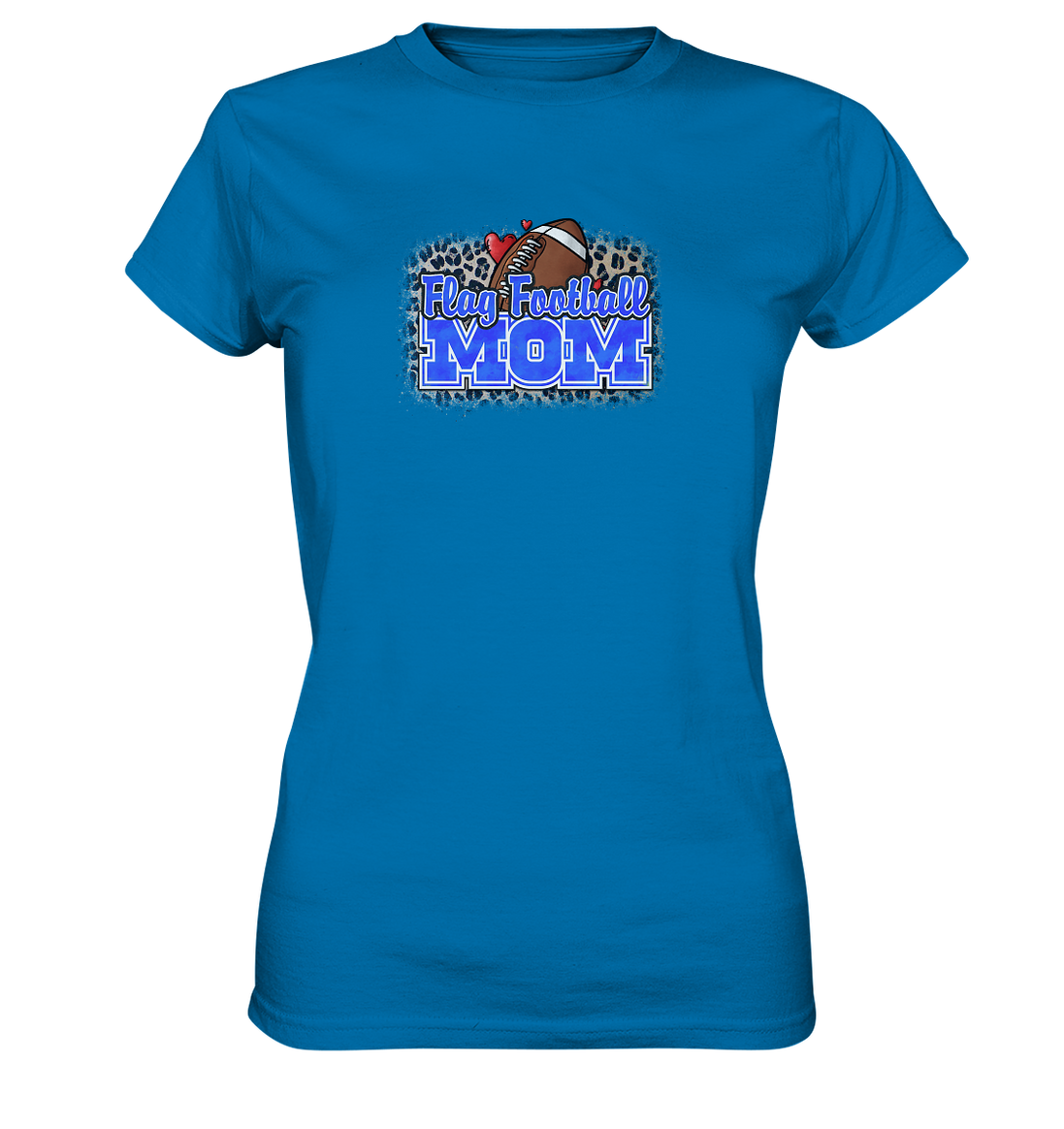 Flag Football Mom - Women's Premium Shirt