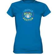 Lineman Brick Wall - Ladies Premium Shirt