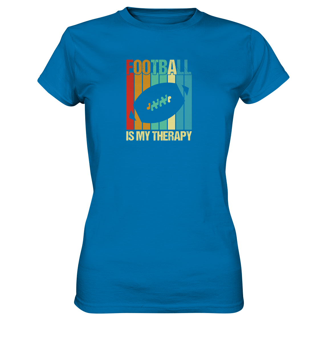 Football is my Therapy - Ladies Premium Shirt