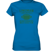 Lineman Heroes Green - Ladies Premium Shirt