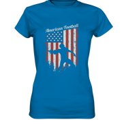 American Football Banner - Ladies Premium Shirt