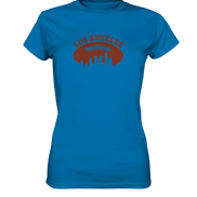 Los Angeles Football Silhouette - Ladies Premium Shirt