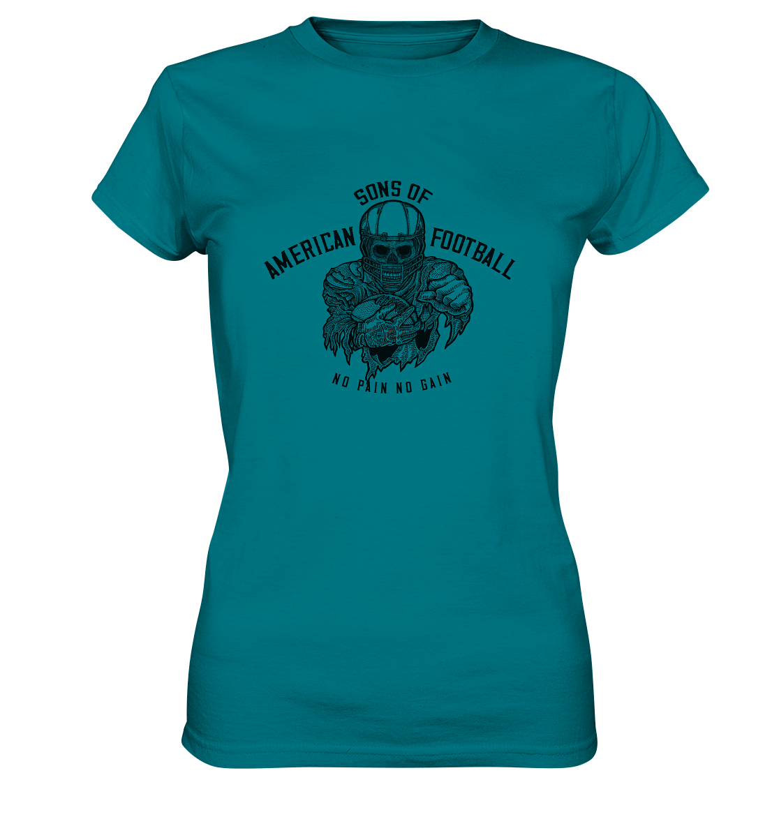 SAMFO No Pain No Gain  - Ladies Premium Shirt