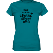 Eat Sleep Cheer Repeat - Ladies Premium Shirt
