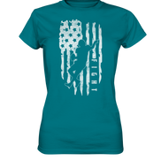USA Flag Fight - Ladies Premium Shirt