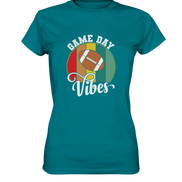 Game Day Vibes White - Ladies Premium Shirt